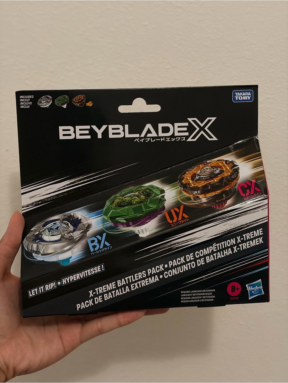 BeybladeX Might Emperor Rock Golem Keel Shark X-treme Battlers Pack